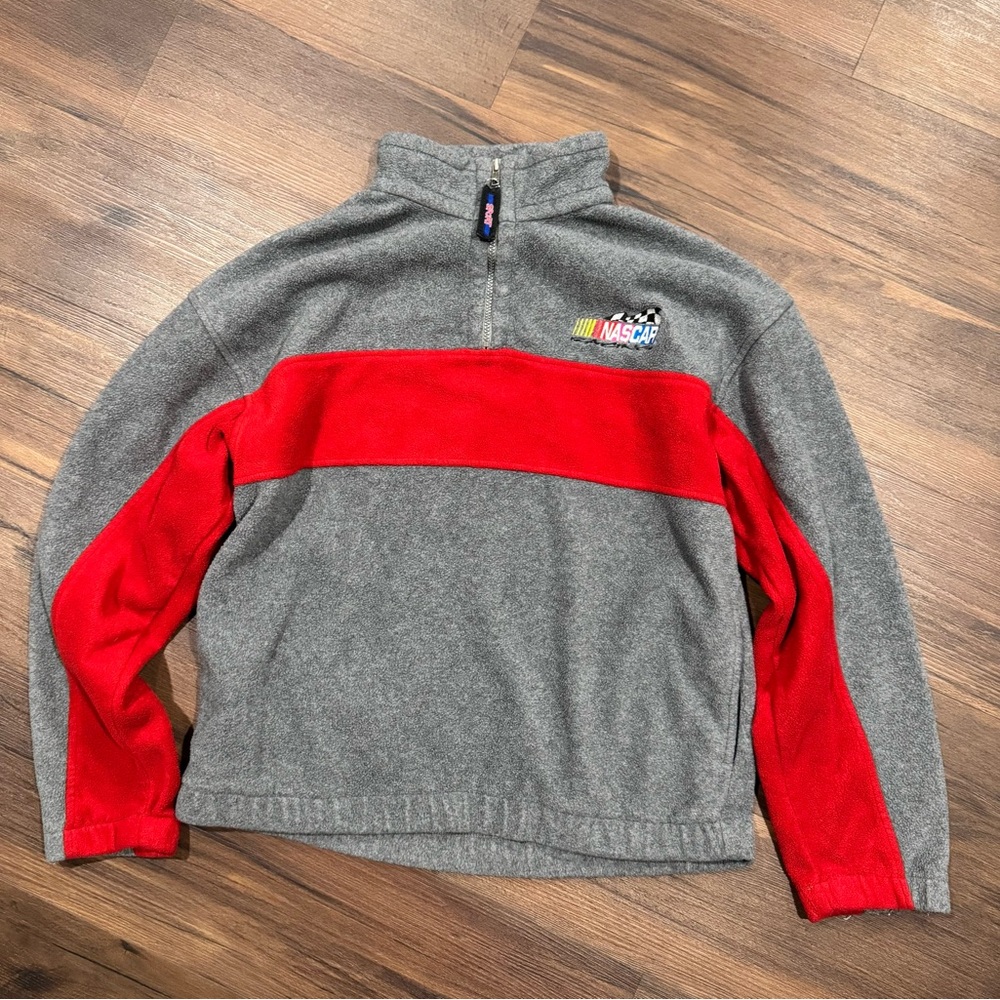 Dunbrooke Sweaters Vintage Nascar Racing Heavy Fleece Quarter Zip